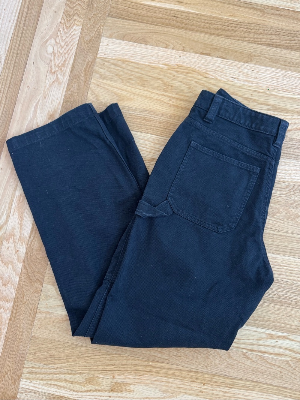 TNA Women’s Black Carpenter Pants - Straight Leg